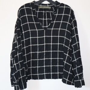 ENZA COSTA Long Sleeve Blouse